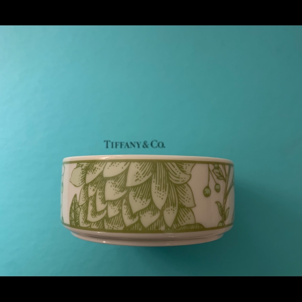 Tiffany & Co Rare Porcelain Trinket Dish for Jewelry, Desktop or Home Decor